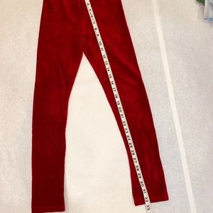 Gymboree Leggings SZ 10 soft red